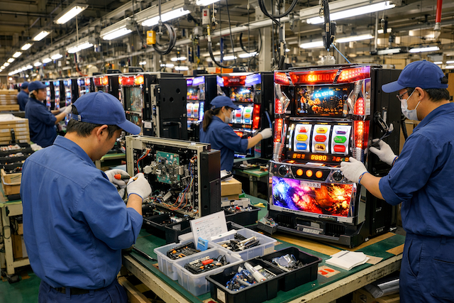 パチスロ工場のイメージ